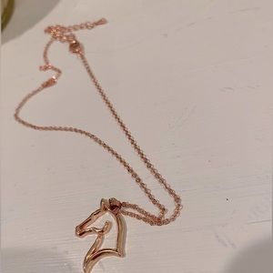 Rose gold necklaces!